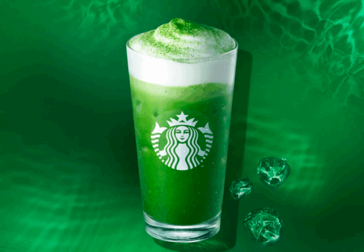 Starbucks Japão lança nova bebida matcha de edição limitada