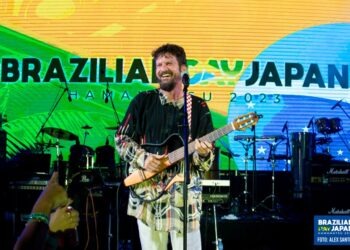 Saulo Fernandes já está no Japão para turnê e será atração principal do Brazilian Day Japan em Toyota