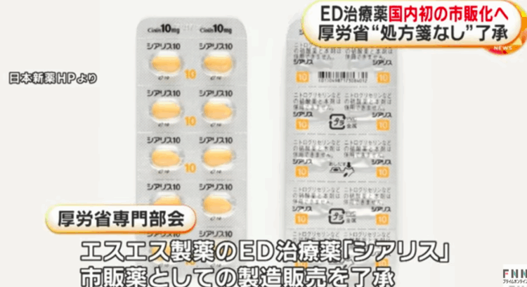 Japão pode liberar venda de Cialis sem receita