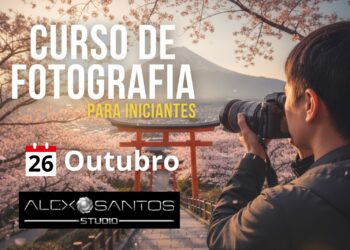 Curso de Fotografia para Iniciantes com Alex Santos começa no dia 26 de outubro em Gifu