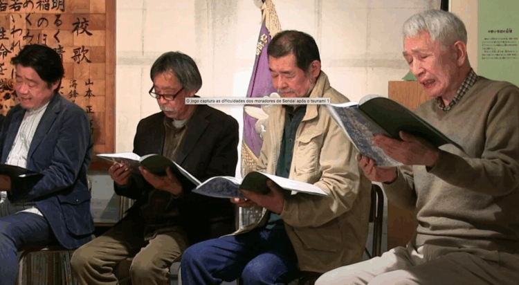 Peça teatral em Sendai revive dilema de comunidade destruída pelo tsunami de 2011