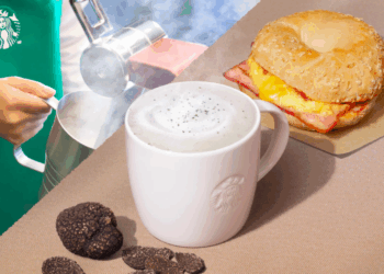 Starbucks lança “Soupuccino” no Japão, uma sopa no estilo cappuccino com sabor de trufa