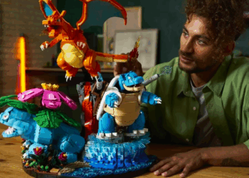Lego lança primeiros kits oficiais de Pokémon após 30 anos